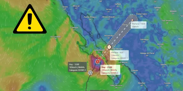 Baja California Sur: Huracán Polo tocará tierra como categoría 3