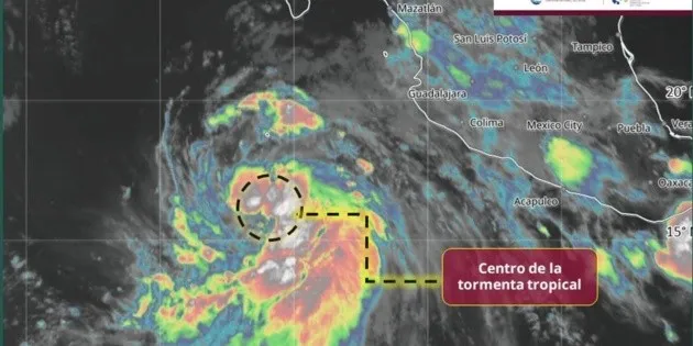 Baja California Sur: Seguimiento de la tormenta tropical Marie