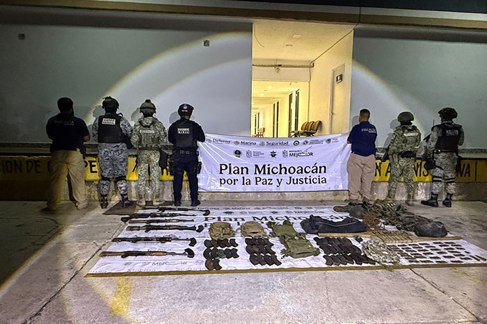 Buenavista: Aseguran armas y explosivos en operativo reciente