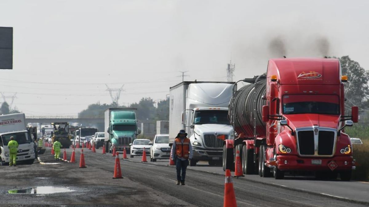 Carretera federal 45 prolonga viajes entre León e Irapuato hasta diciembre.