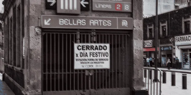 CDMX: Estaciones del Metro cerradas el 16 de septiembre