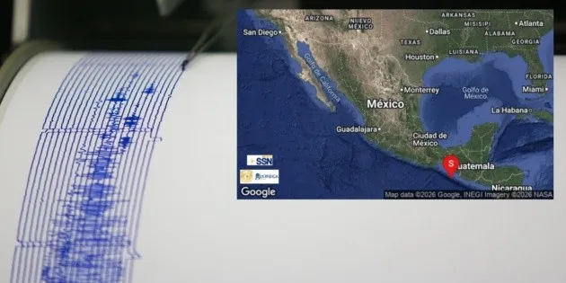 Chiapas: Sismo de magnitud 5.5 registrado el 2 de septiembre
