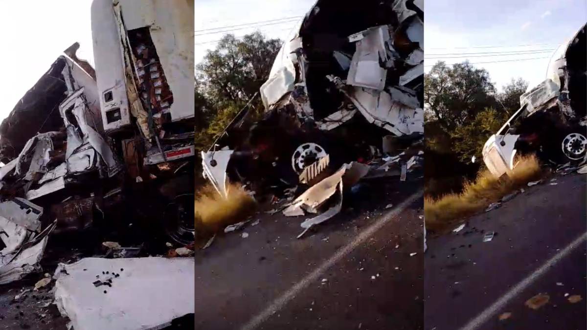Choque en León: Chofer sale proyectado en San Felipe-Villa de Reyes