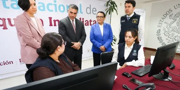 Ciudad de México: Rosa Icela y Harfuch visitan Centro de Alerta Nacional