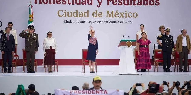 Ciudad de México: Sheinbaum finaliza gira con evento en el Zócalo