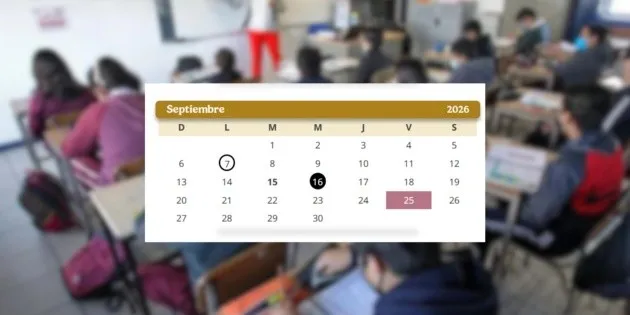 Ciudad de México: Suspensión de clases el 25 de septiembre de 2026