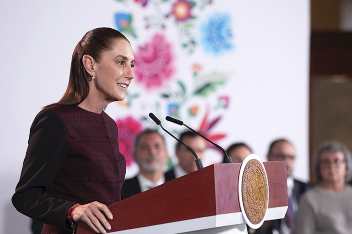 Claudia Sheinbaum y Howard Lutnick sostienen reunión comercial