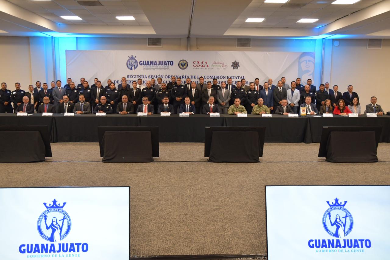 Coordinación operativa para fiestas patrias en Guanajuato
