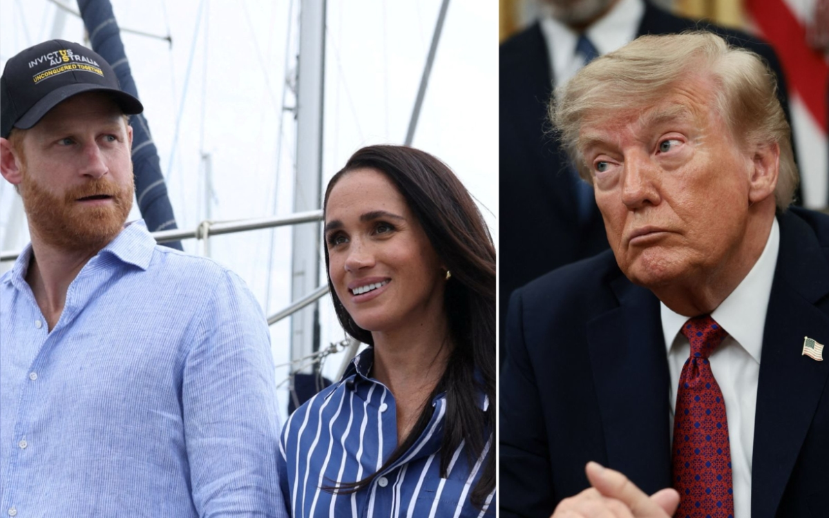EE. UU.: Trump celebra la salida del príncipe Harry y Meghan