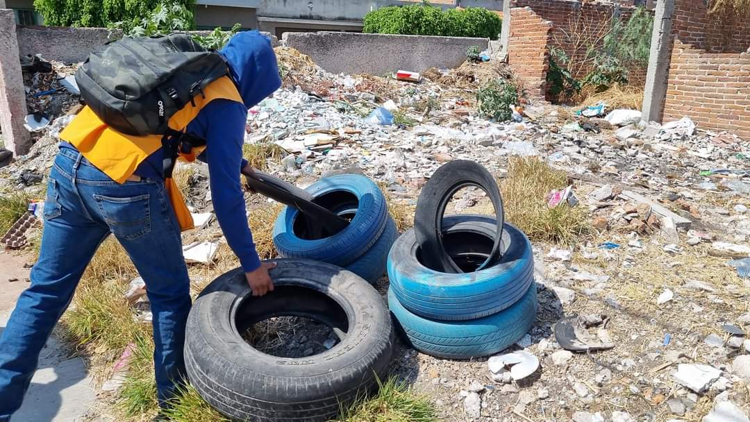 Estado de México: SSG retira 92 mil toneladas de cacharros contra dengue