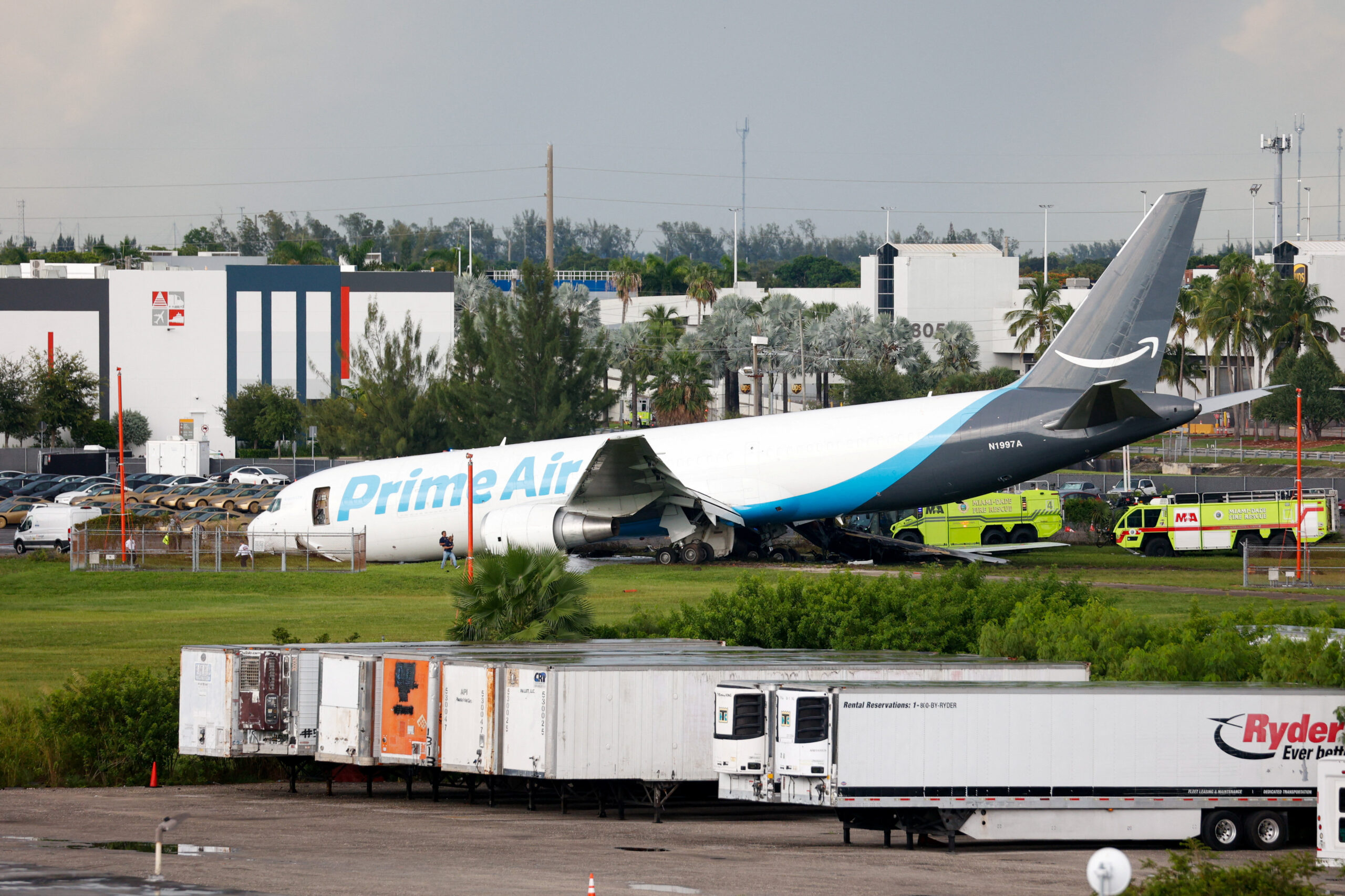 Estados Unidos recupera caja negra de avión de Amazon tras accidente en Miami