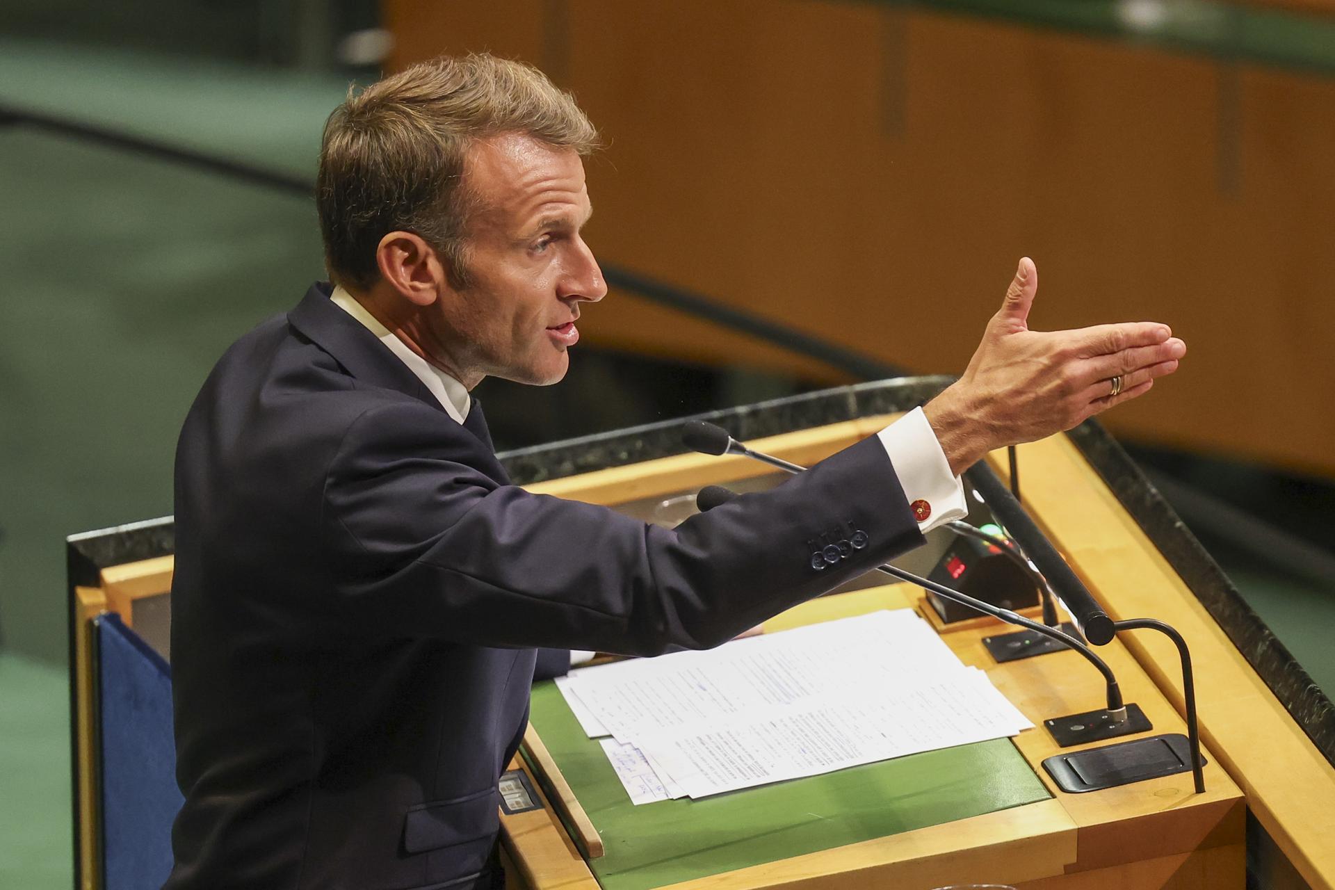 Francia: Macron condena la situación en Gaza y su impacto global