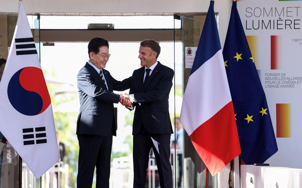 Francia y Corea del Sur inician inversión de 1,000 millones de euros en industria audiovisual