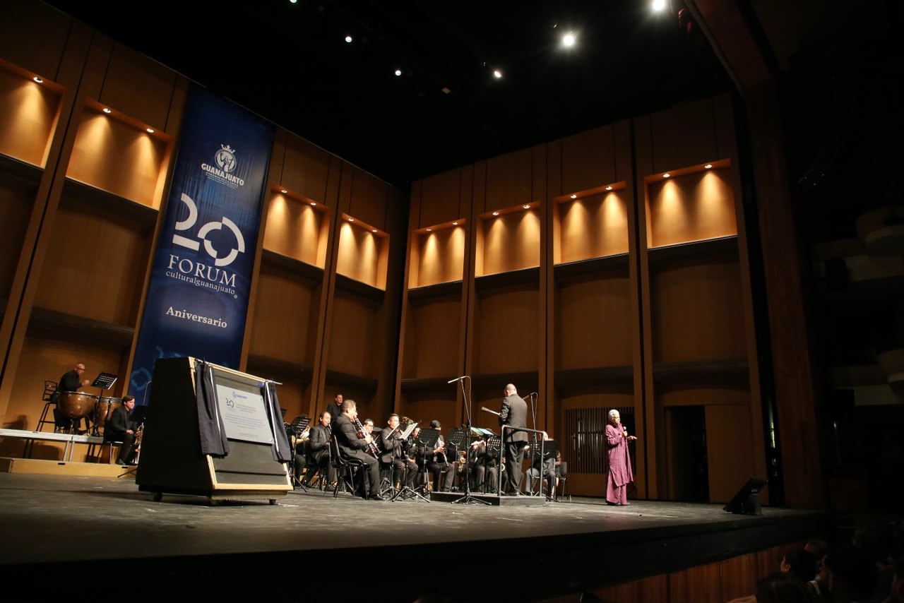 Guanajuato: Conmemoran 20 años del Forum Cultural con la Gobernadora