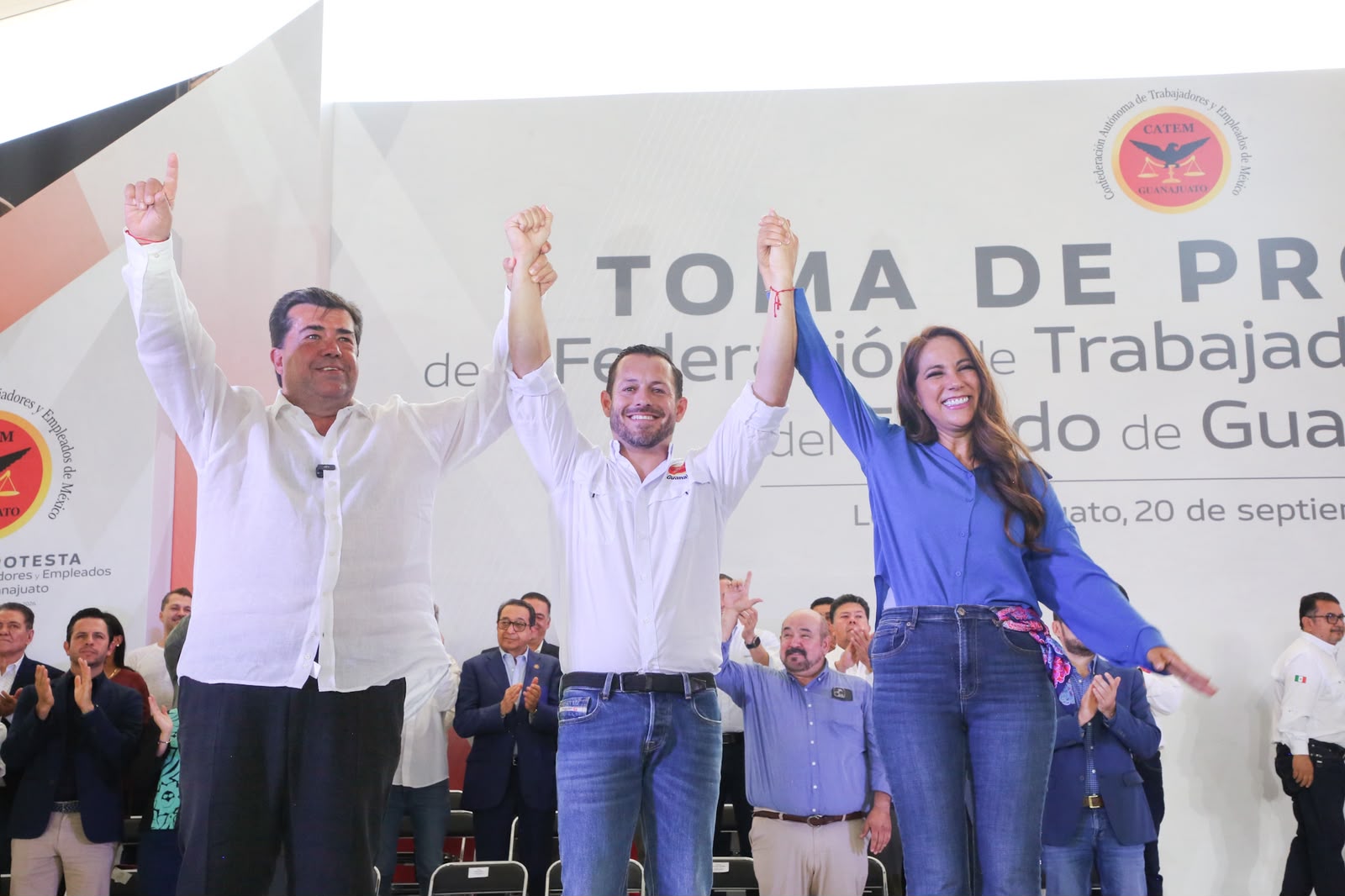 Guanajuato: Gobernadora reafirma apoyo a los sindicatos locales
