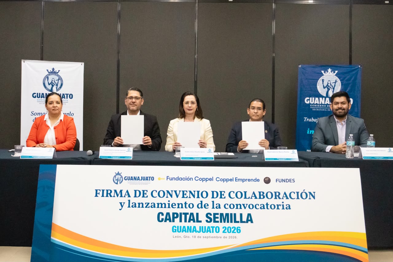 Guanajuato: Gobierno y Fundación Coppel impulsan apoyo a MIPYMES