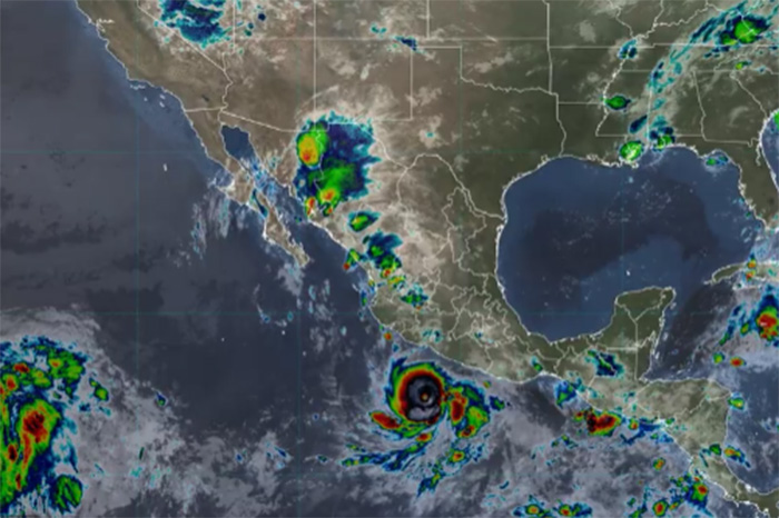 Huracán Polo se eleva a categoría 5 en el Pacífico; prevén lluvias intensas