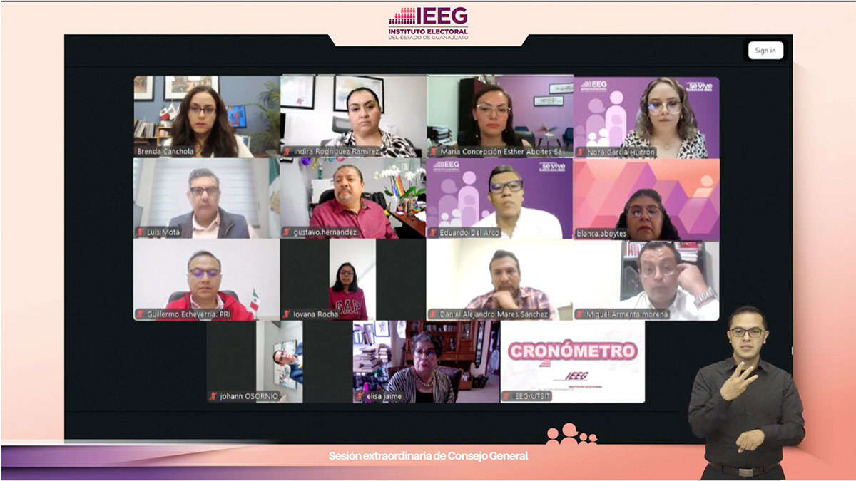 IEEG Guanajuato: Aprueban reglamento de precampañas electorales