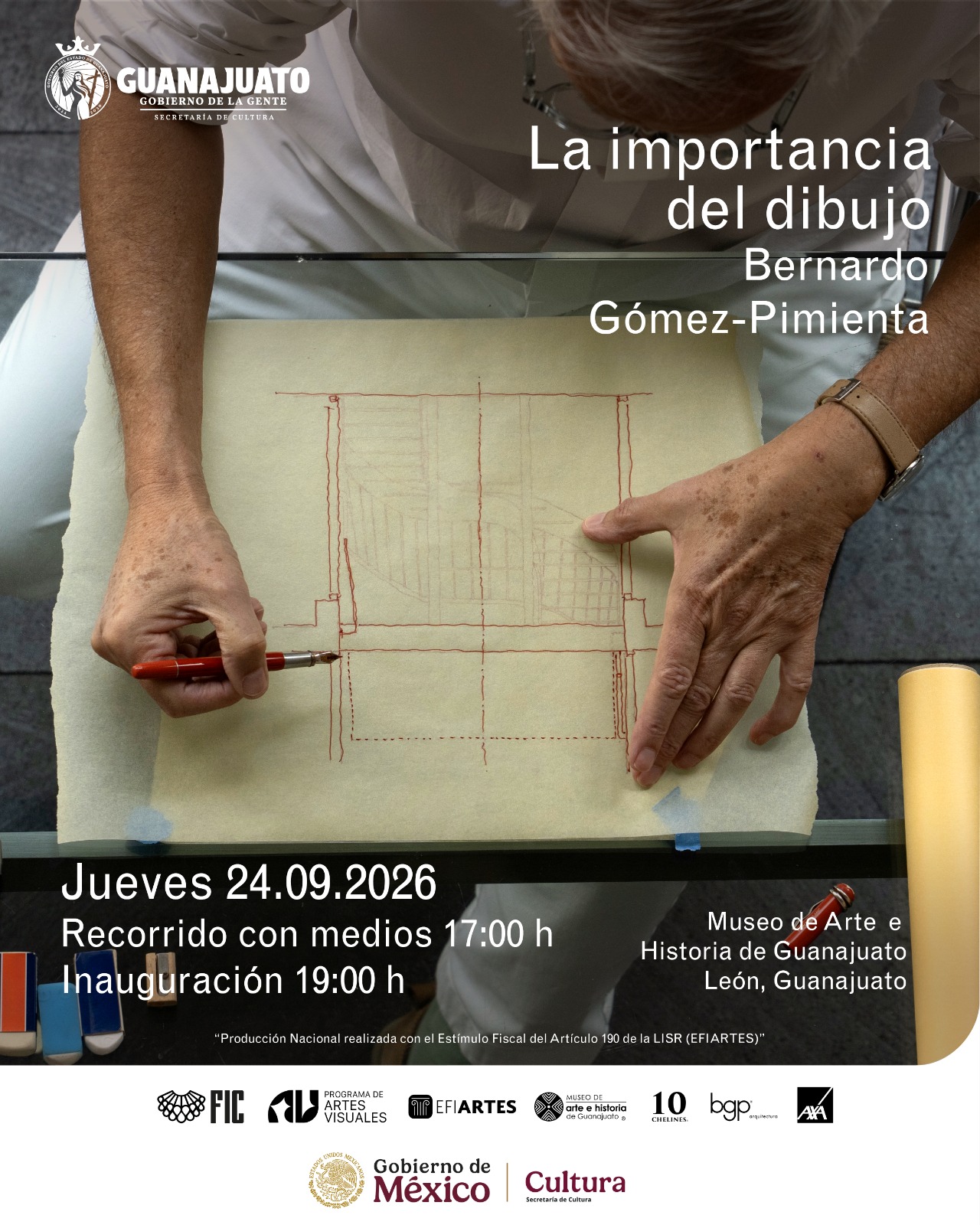 León: El Circuito Cervantino presenta "La Importancia del Dibujo"