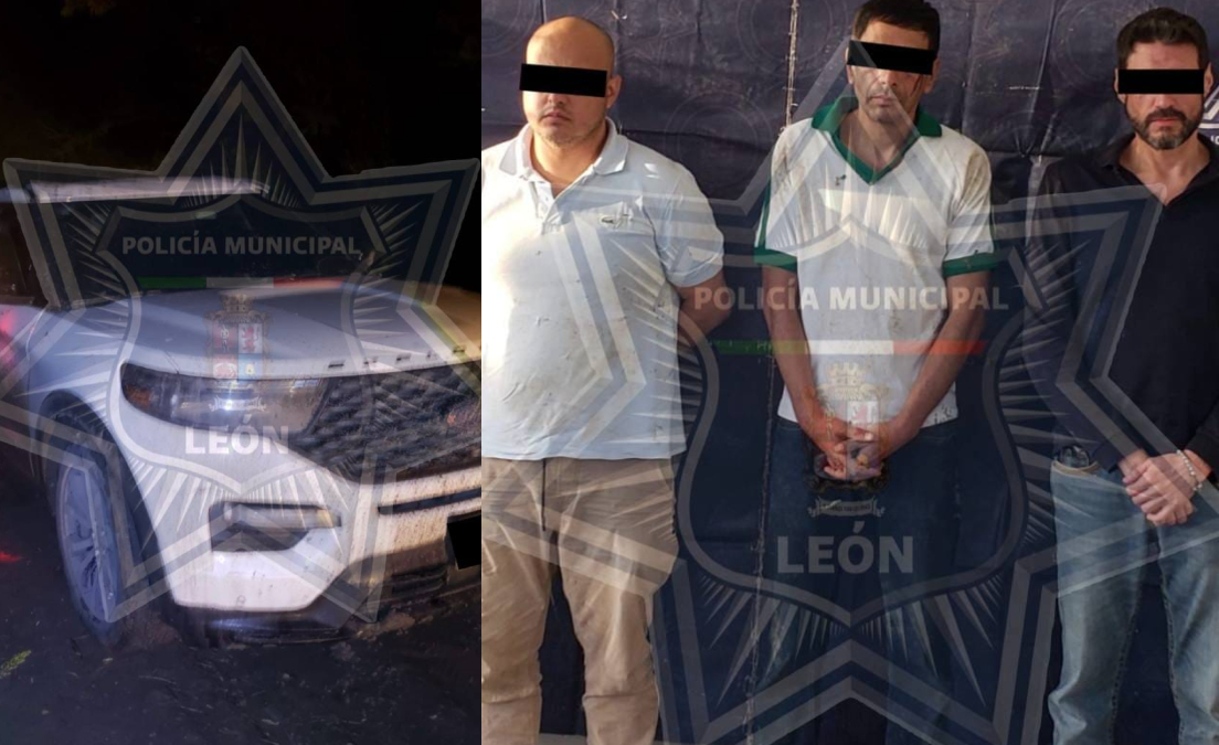 León: Rescate de mujer y detención de tres hombres por secuestro