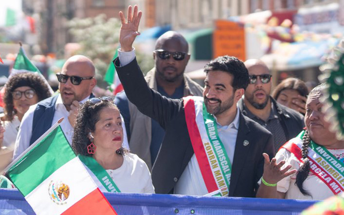 México celebra su Independencia en Nueva York con Gran Mariscal Mamdani