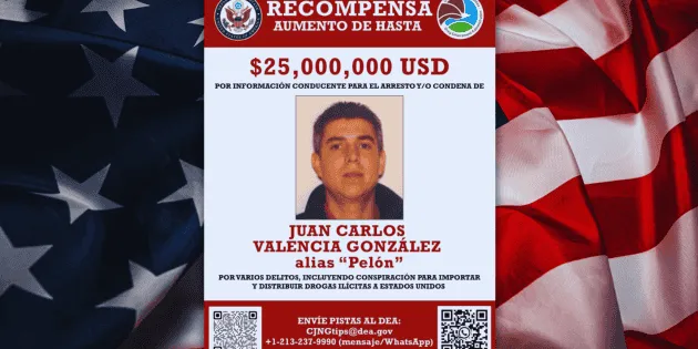 México: EE.UU. ofrece hasta 25 millones por El Pelón, nuevo líder del CJNG