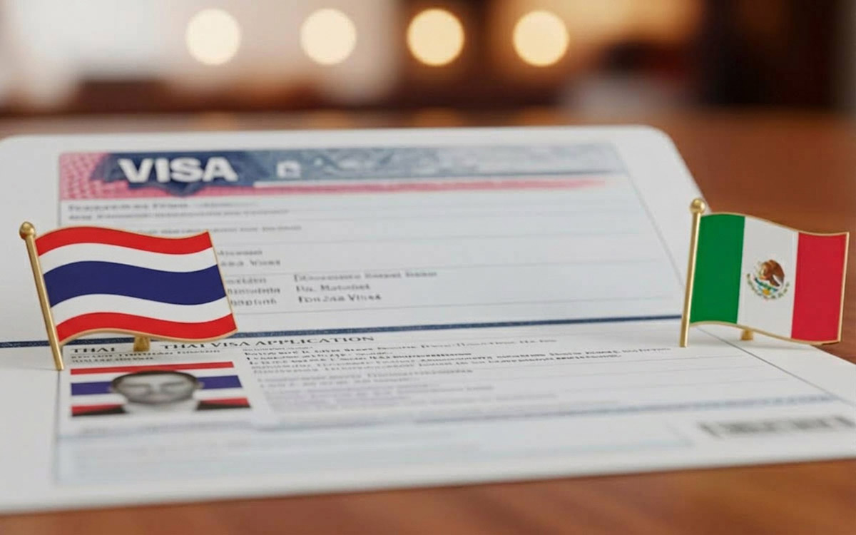 México implementa visa obligatoria para viajes a Tailandia tras eliminación de exención