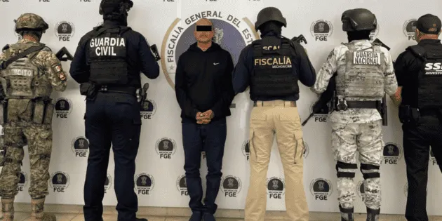 Michoacán: Detenido "El Señor de la T", coordinador del CNG