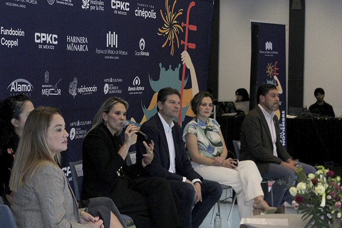 Morelia: Anuncio del 38 Festival de Música con 13 países participantes