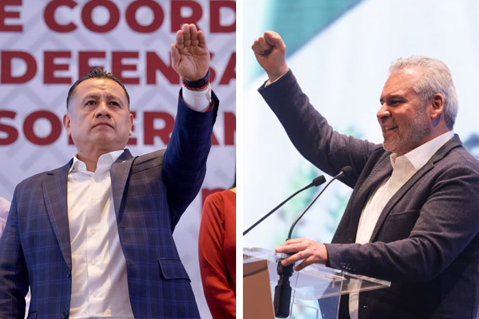 Morelia: Bedolla apoya a Carlos Torres Piña como nuevo coordinador en Michoacán