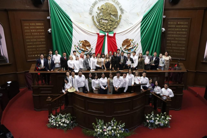 Morelia: Concluye el Parlamento Juvenil Incluyente 2026 en el Congreso
