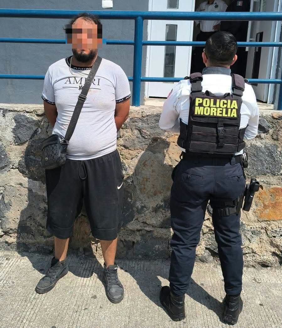 Morelia: Detenido por agresión a mujer en un incidente reciente