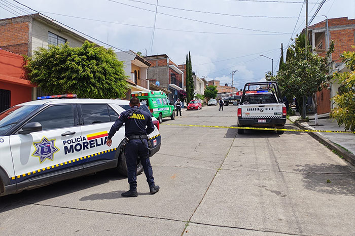 Morelia: Joven asesinado a balazos; investiga la fiscalía local