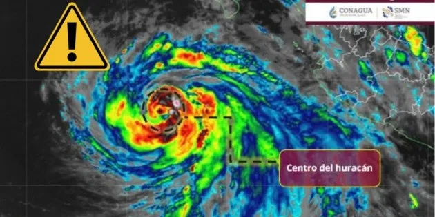 Nayarit: Huracán Marie alcanza categoría 1 y traerá intensas lluvias