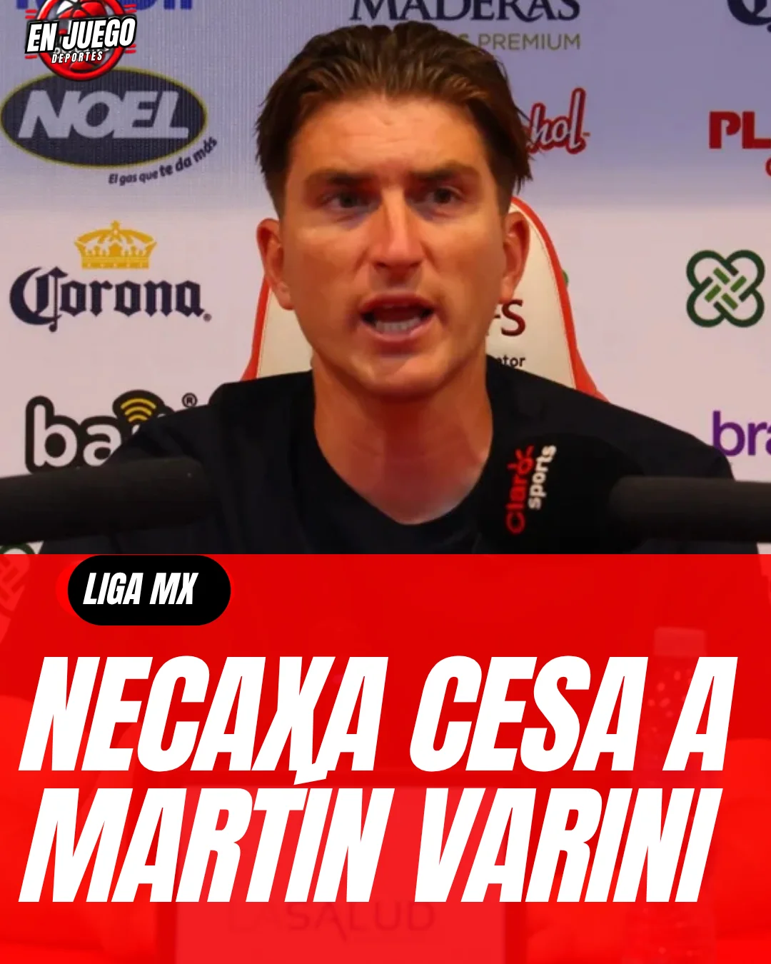 Necaxa destituye a Martín Varini: ¿Quién será su reemplazo?