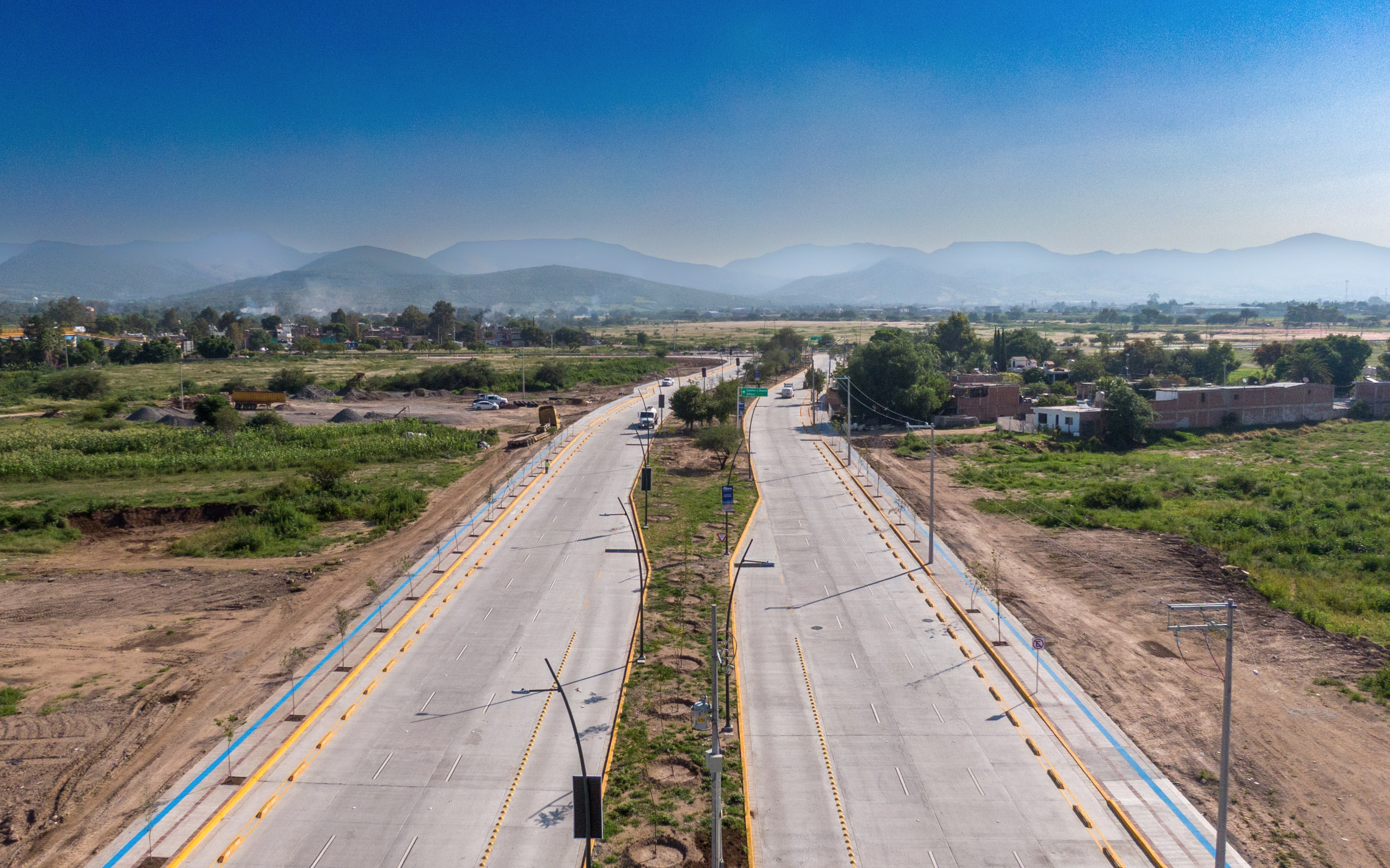 Obras y proyectos de conservación de carreteras en Guanajuato