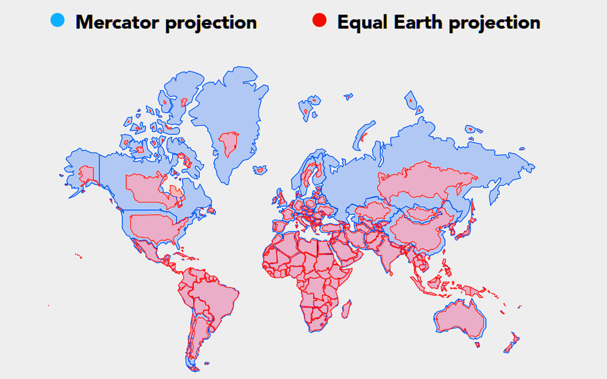 ONU respalda cambio en mapas globales mientras EE.UU. se opone