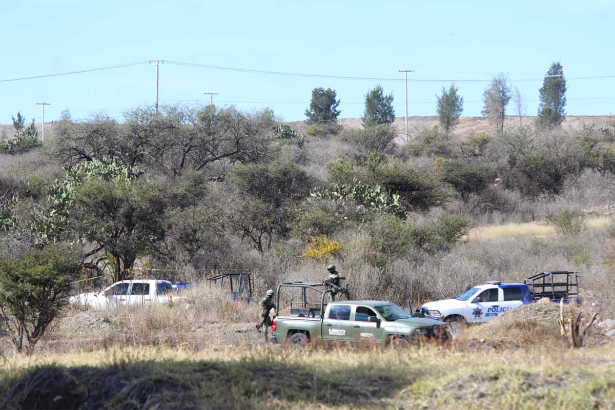 Osamenta encontrada en Brisas del Campestre, León