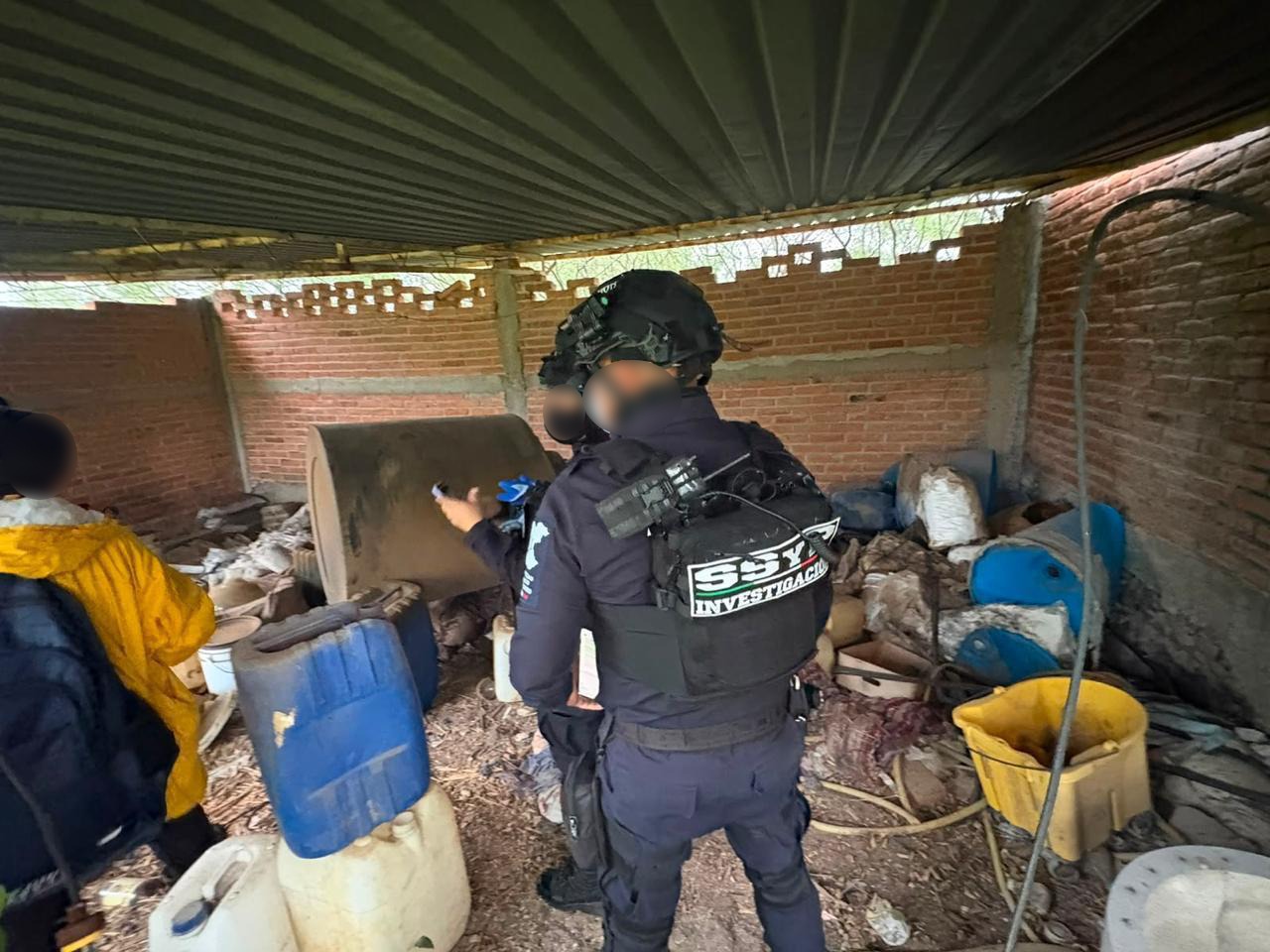 Salamanca: Aseguran inmueble relacionado con delitos de precursores químicos