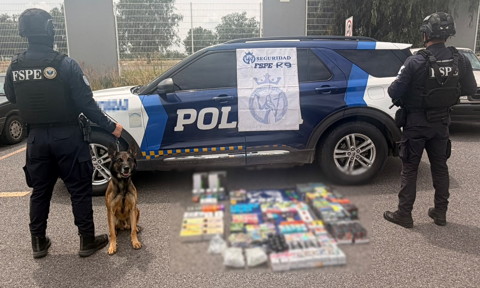 Salamanca: Detectan 330 vapeadores en paquetería por oficial canino