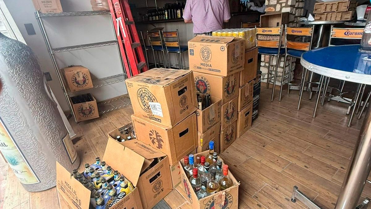 San Felipe y Ocampo: Decomisan bebidas alcohólicas en operativos