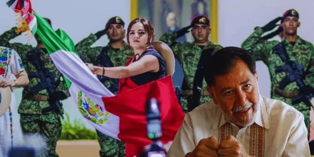 Uruapan: Noroña arremete contra Grecia Quiroz tras el Grito