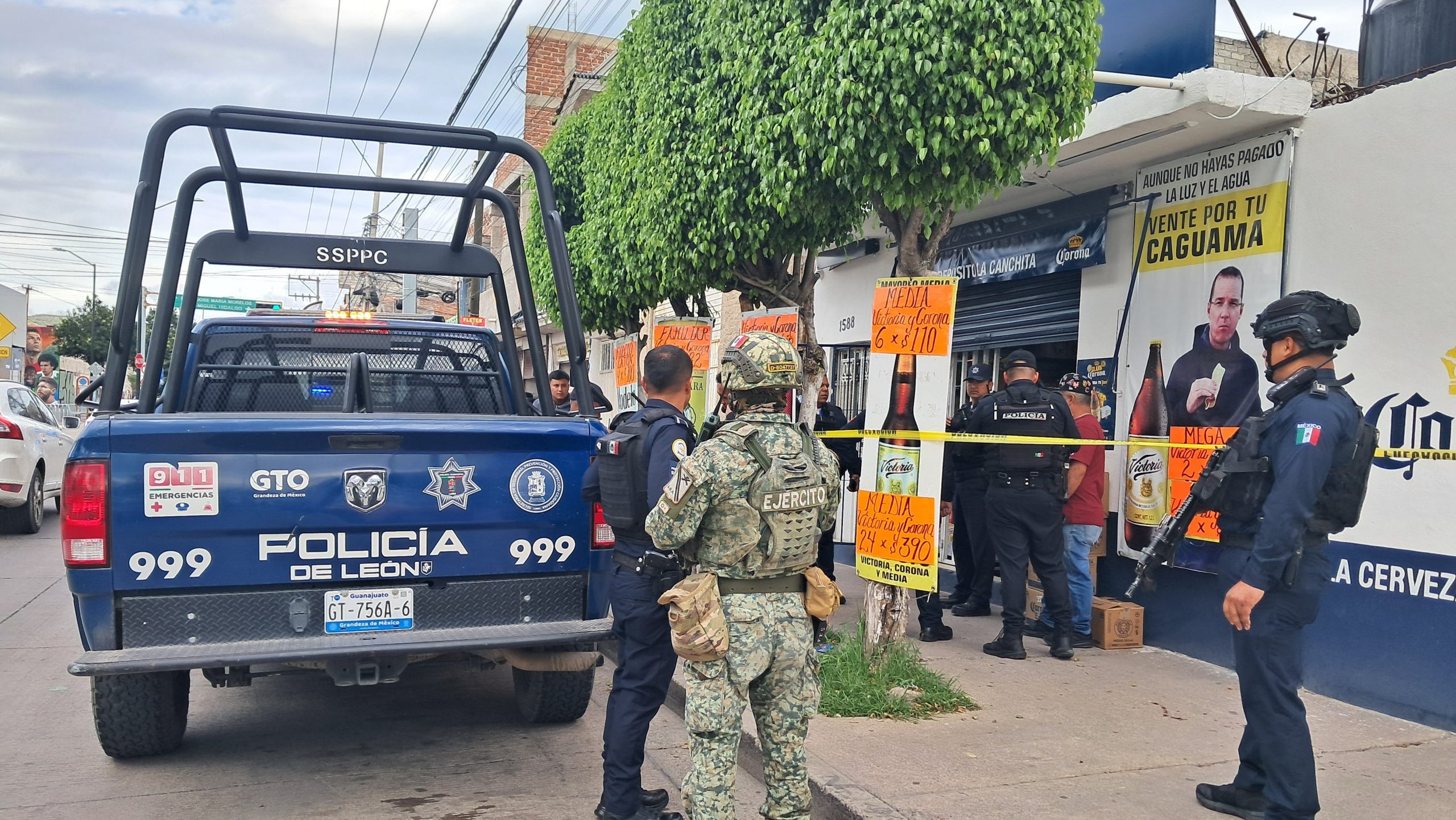 Balean a encargado de "La Canchita" en León, Guanajuato