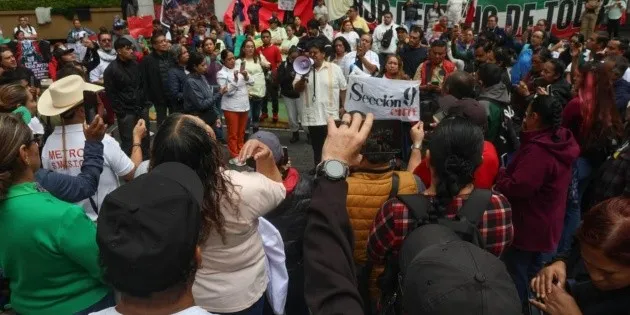 CDMX: Paro del IMSS provoca bloqueos en diversas zonas