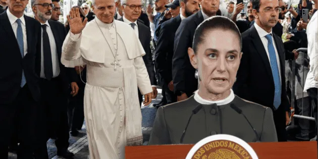 Ciudad de México: Claudia Sheinbaum envía mensaje al Papa León XIV