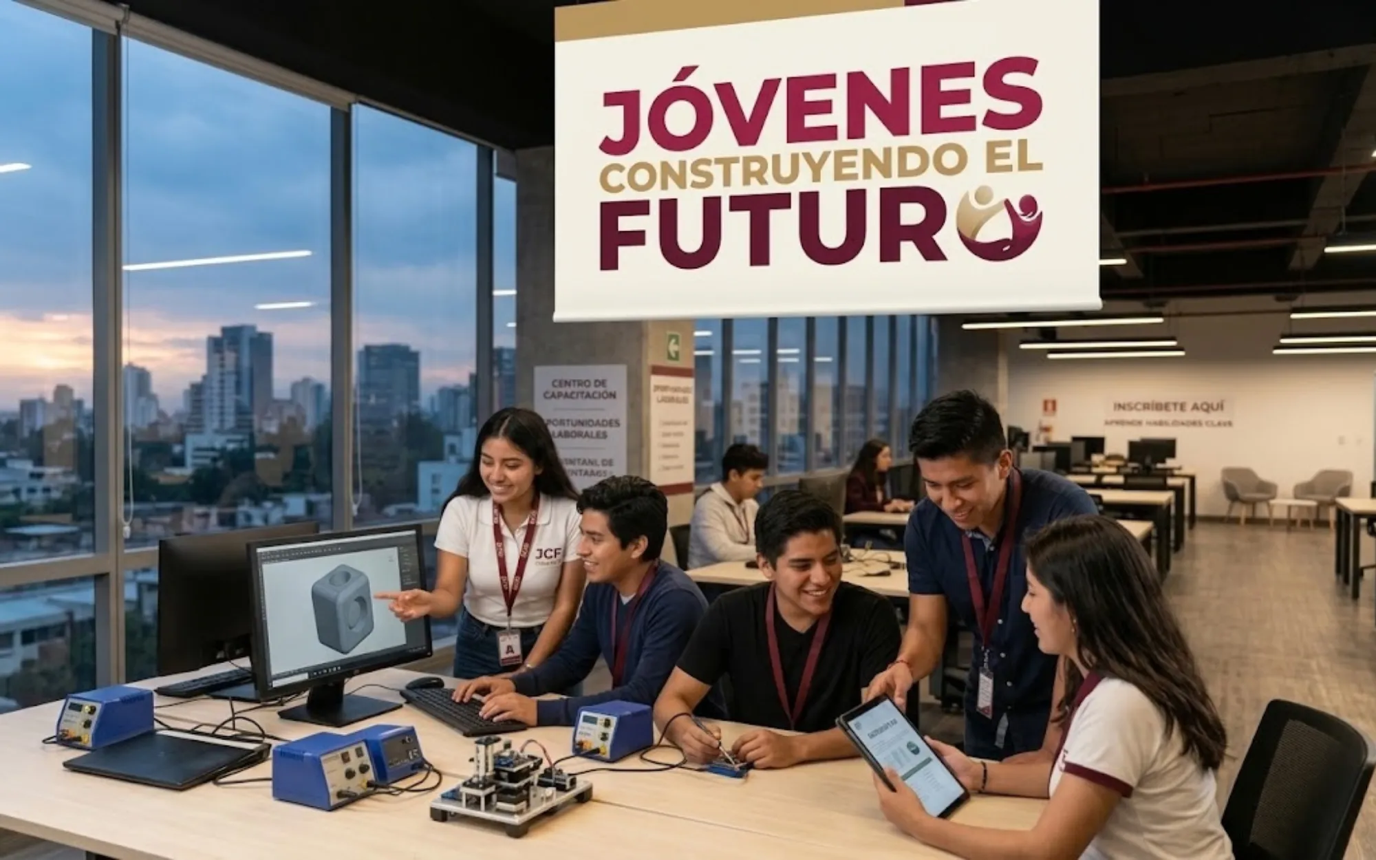 Ciudad de México: Futuro de becarios de Jóvenes Construyendo en 2026