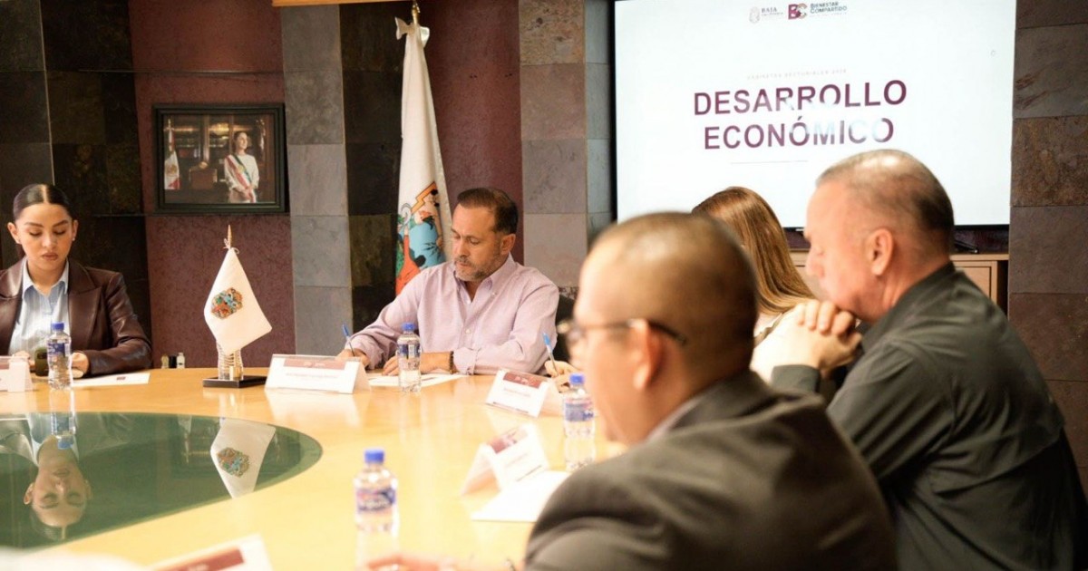 Gabinete sectorial de desarrollo económico en Baja California sesiona