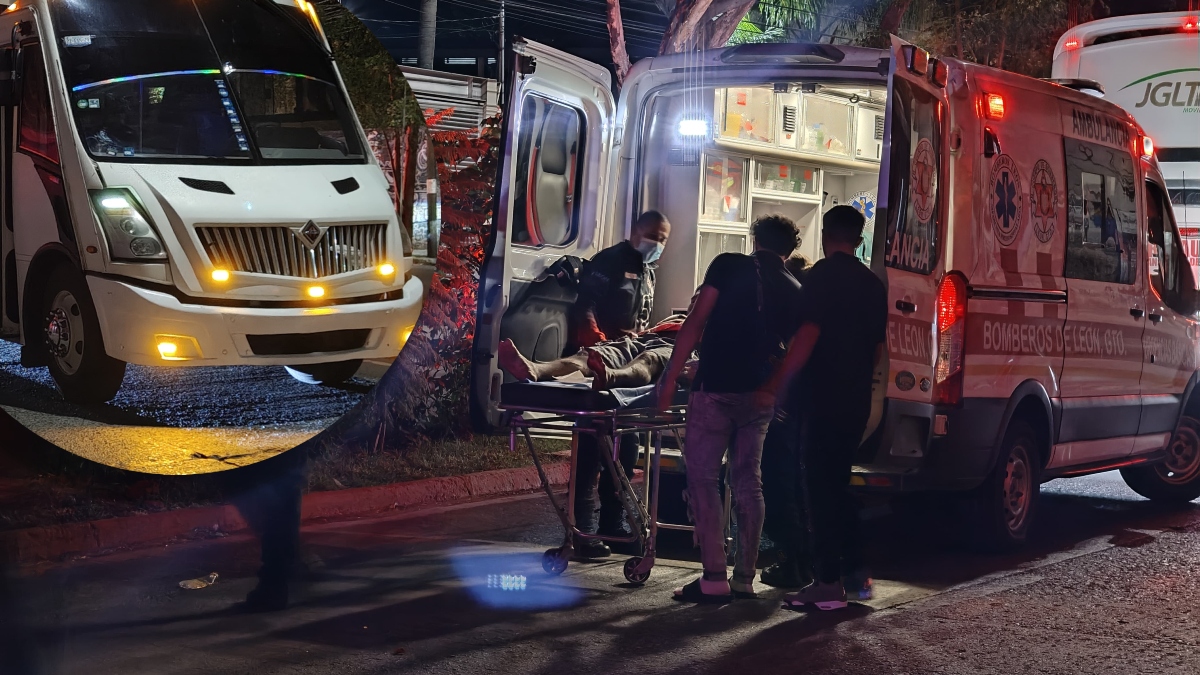 Hombre herido tras ser atropellado por camión en León