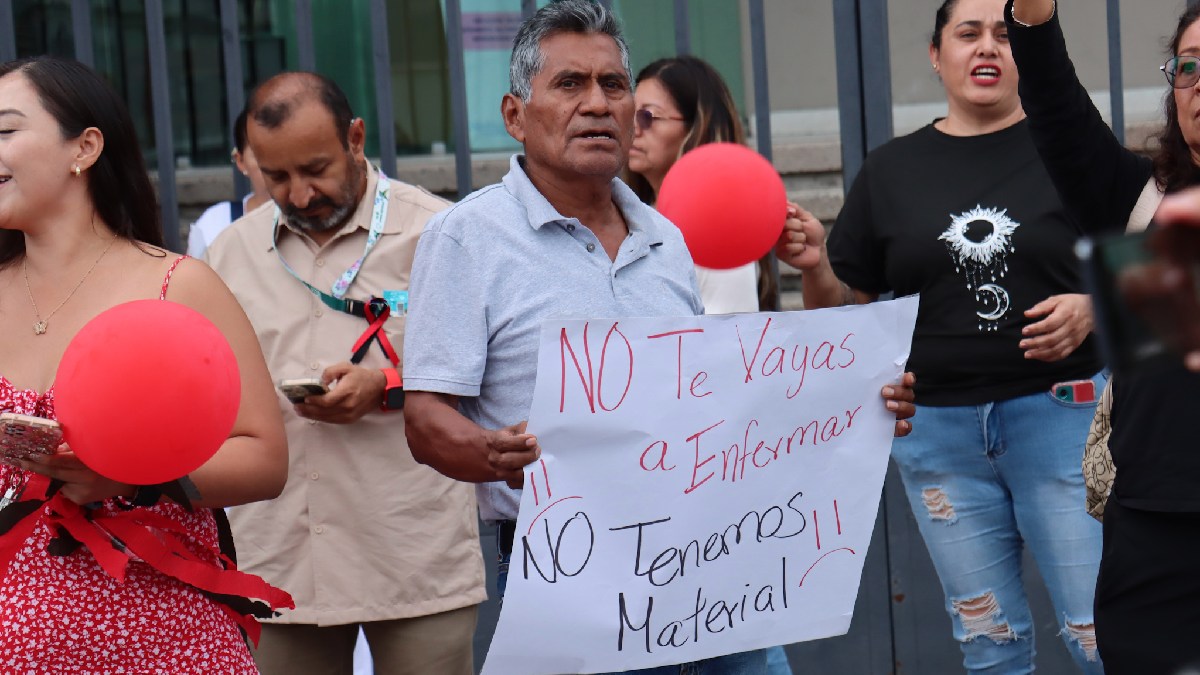 IMSS: Libia apoya reclamos y garantiza atención gratuita a derechohabientes