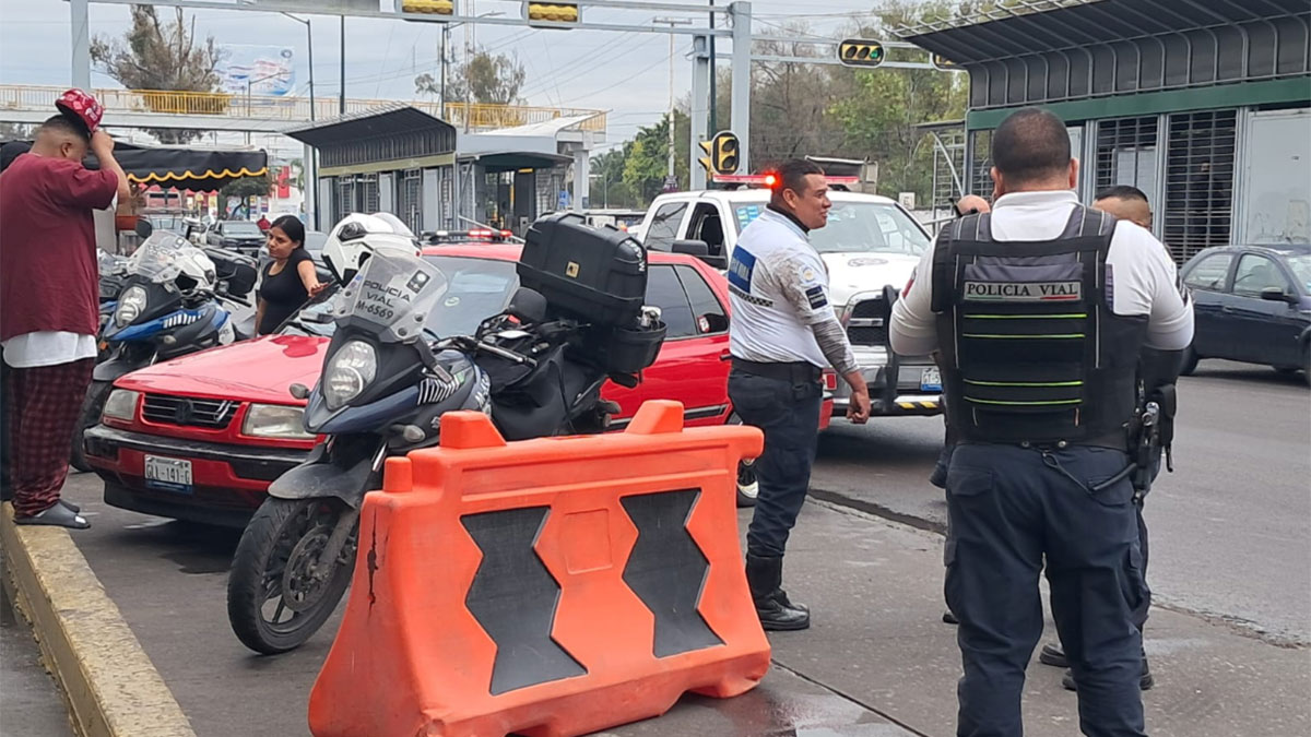 León: Policía vial atropellado por vehículo en Torres Landa
